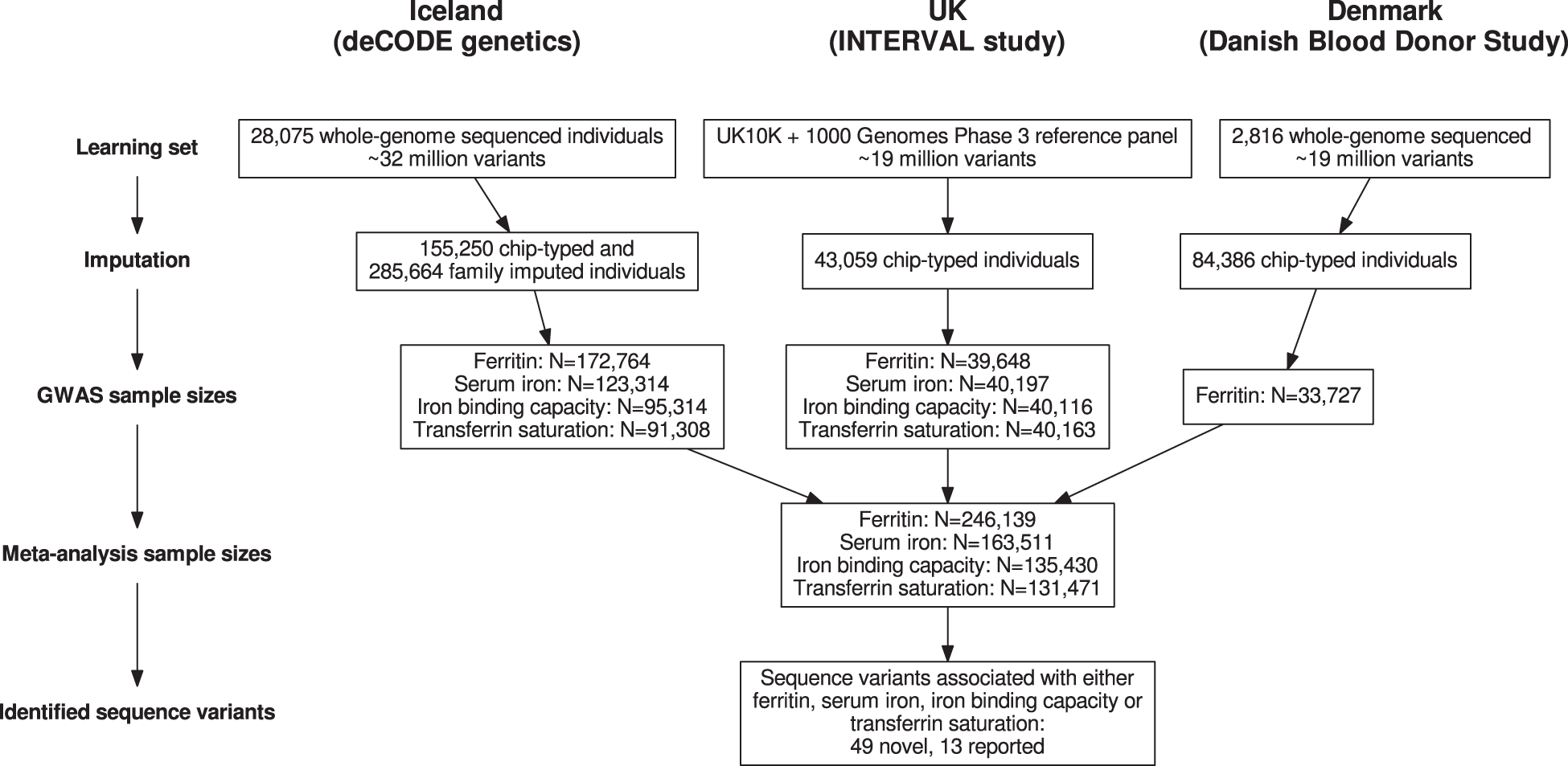 A genome-wide meta-analysis yields 46 new loci associating with biomarkers  of iron homeostasis | Communications Biology
