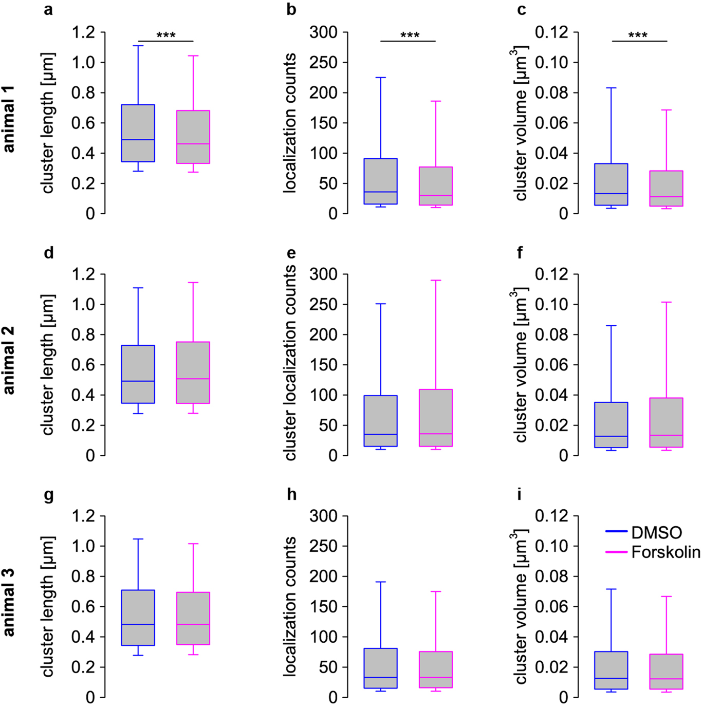 Fig. 5: Forskolin induced plasticity.