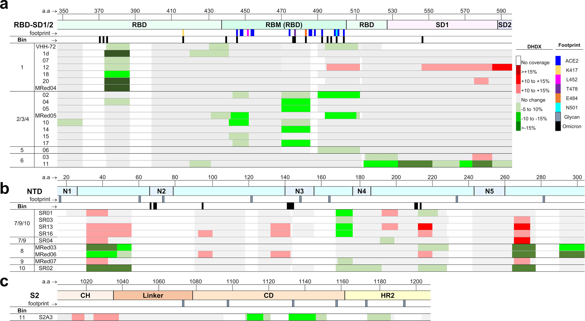 Fig. 5: Epitope mapping.