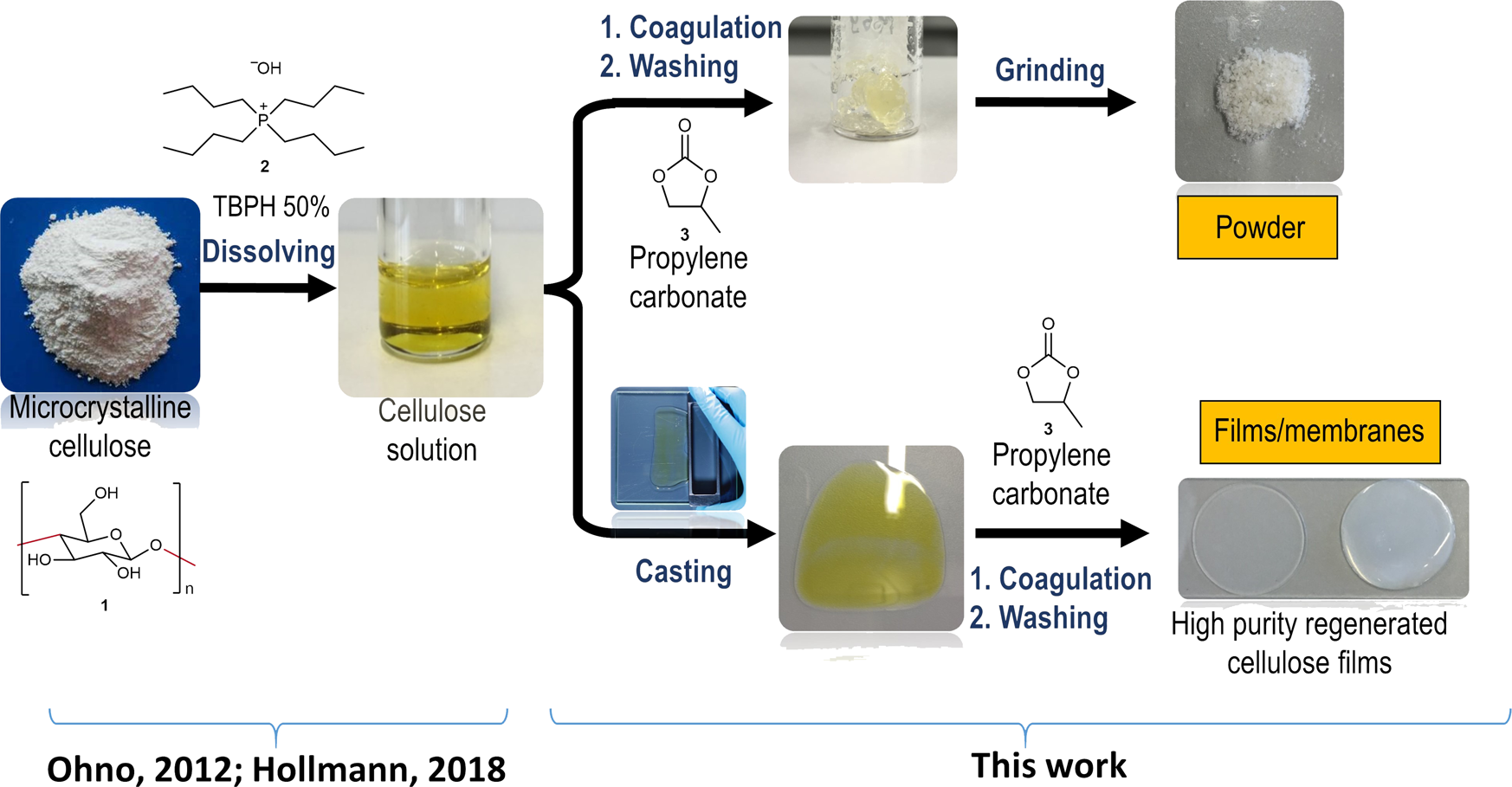 Coagulation Using Organic Carbonates Opens Up A Sustainable Route Towards Regenerated Cellulose Films Communications Chemistry
