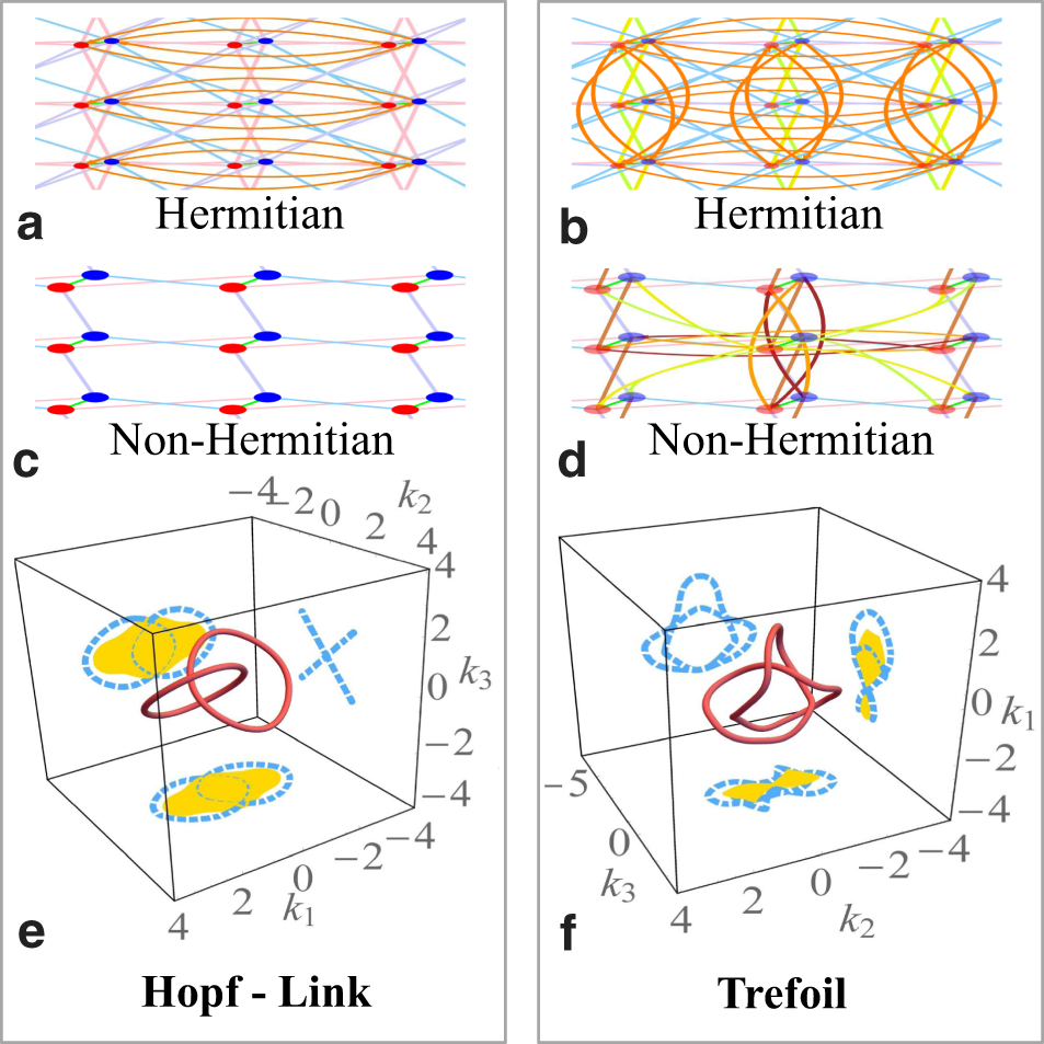 Tidal surface states as fingerprints of non-Hermitian nodal knot metals |  Communications Physics