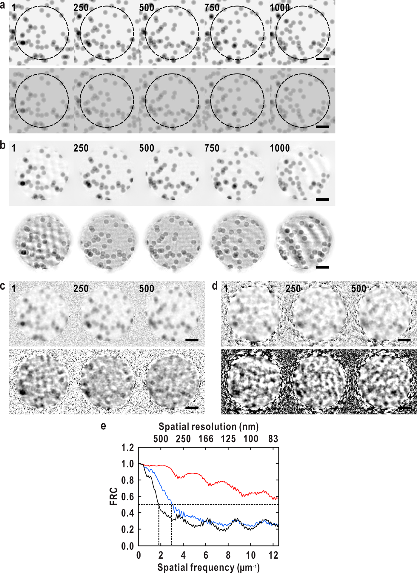 Fig. 5: Numerical demonstration of multiple-shot coherent diffraction imaging.