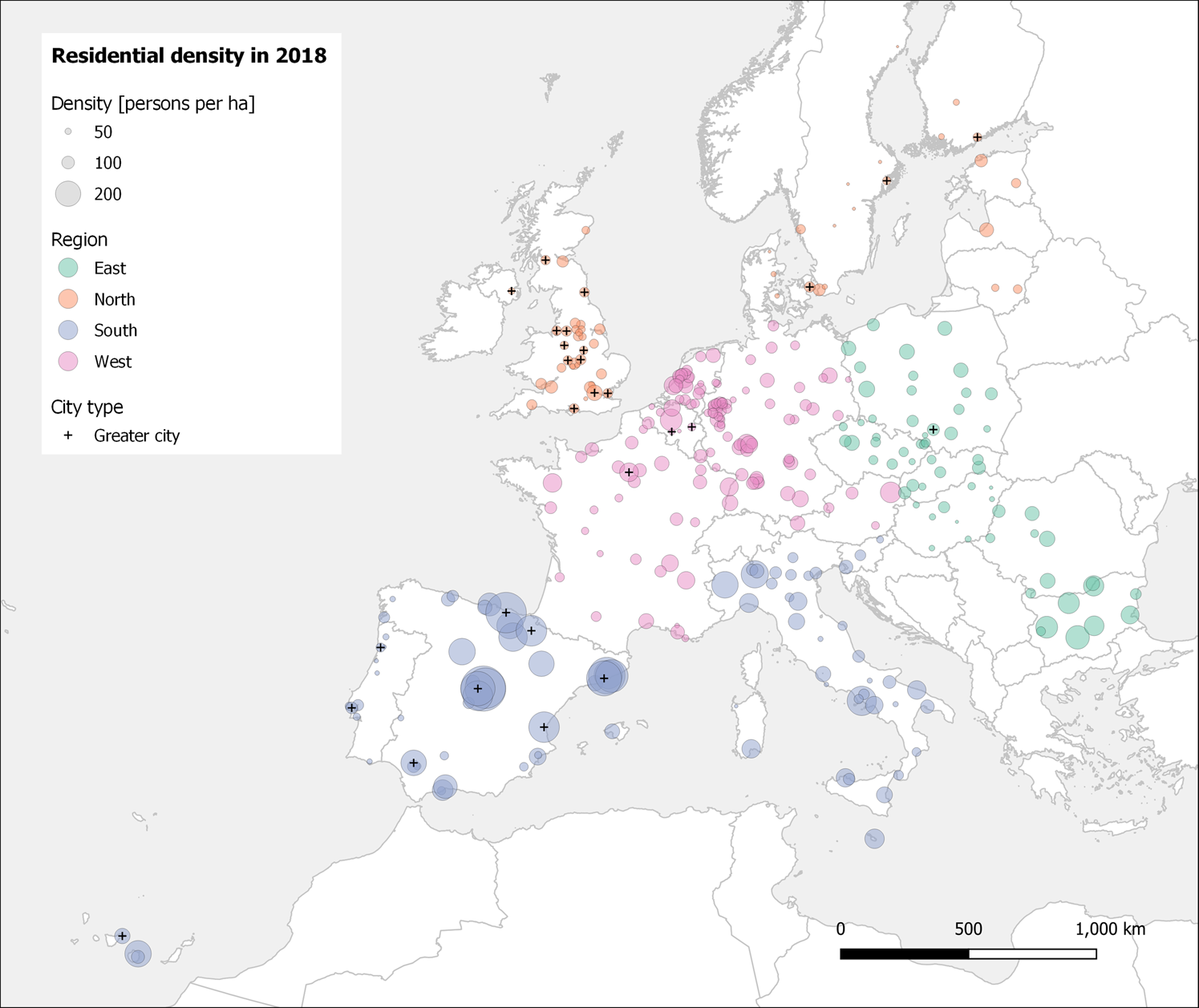 Higher immigration and lower land take rates are driving a new  densification wave in European cities | npj Urban Sustainability