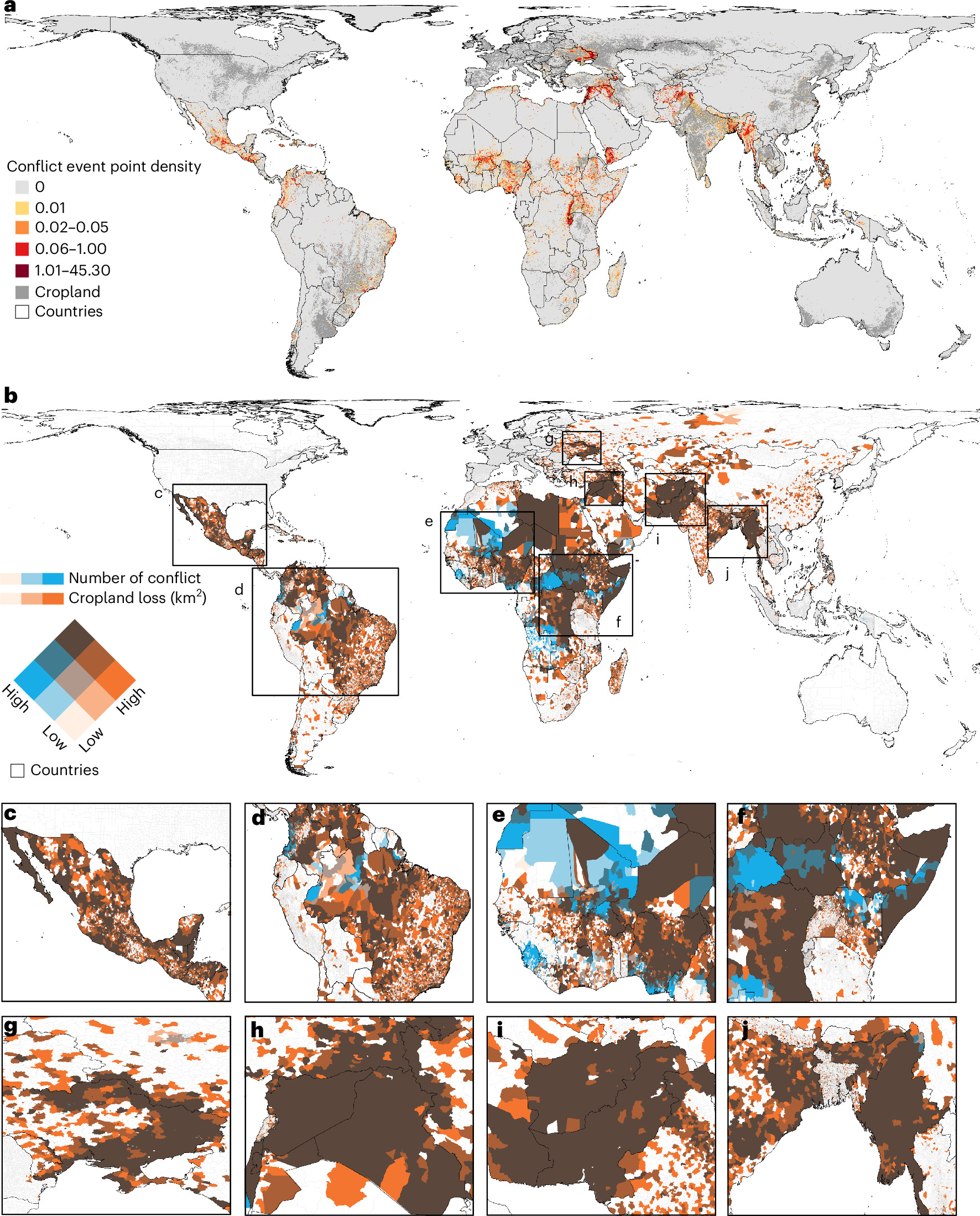 Armed Conflict Accelerates Global Cropland Loss Armed Conflict Accelerates Global Cropland Loss