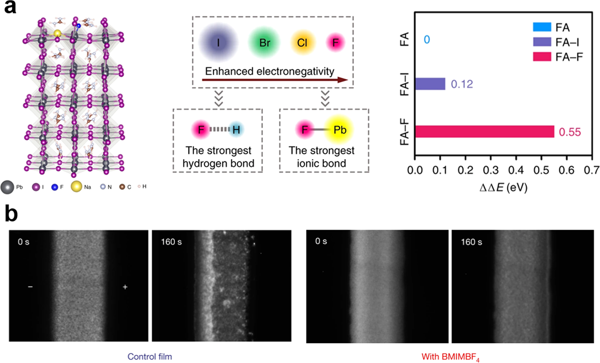 Fig. 5: Methods for inhibiting the ion migration in PSCs.