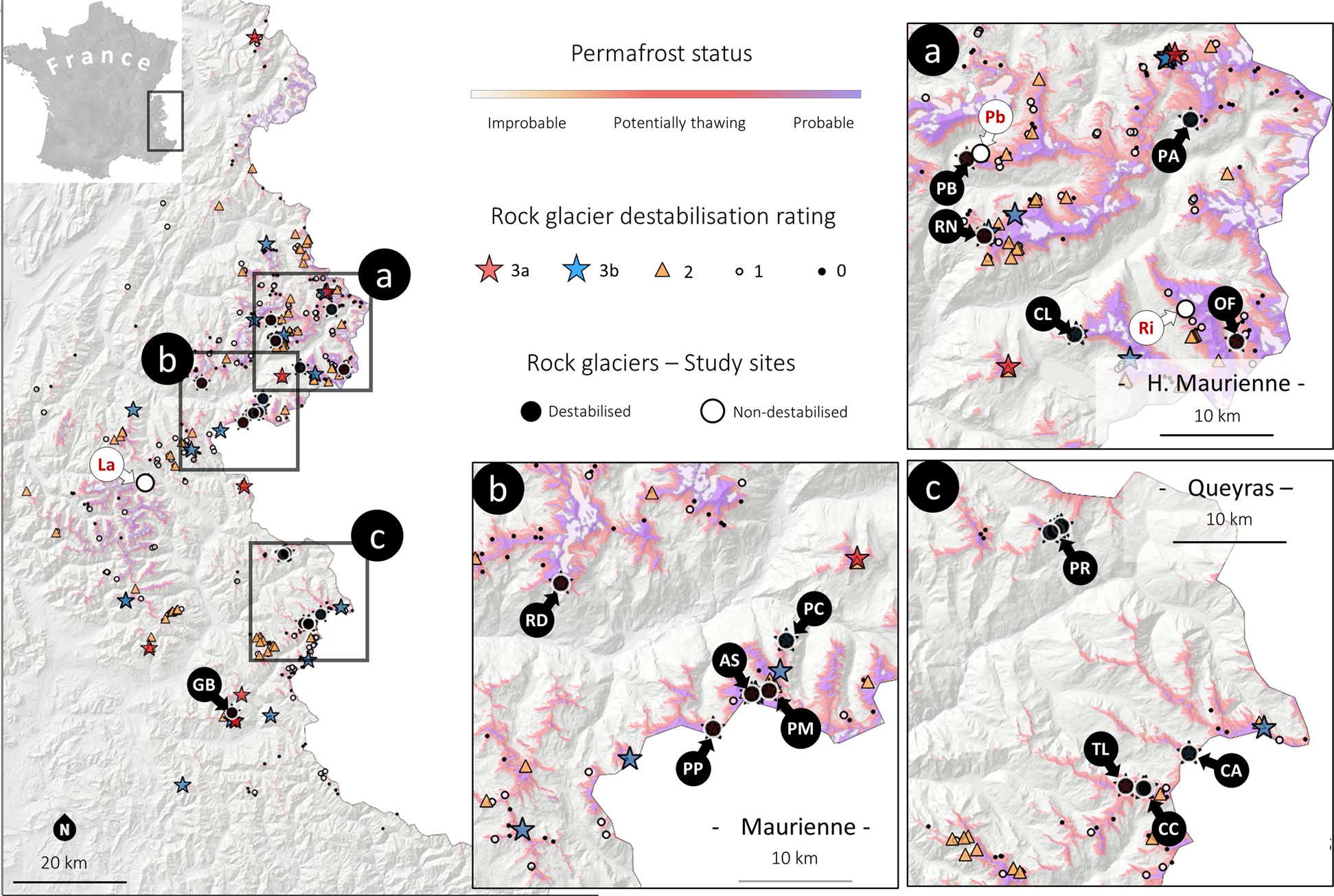 Fig. 3: Study region summary.
