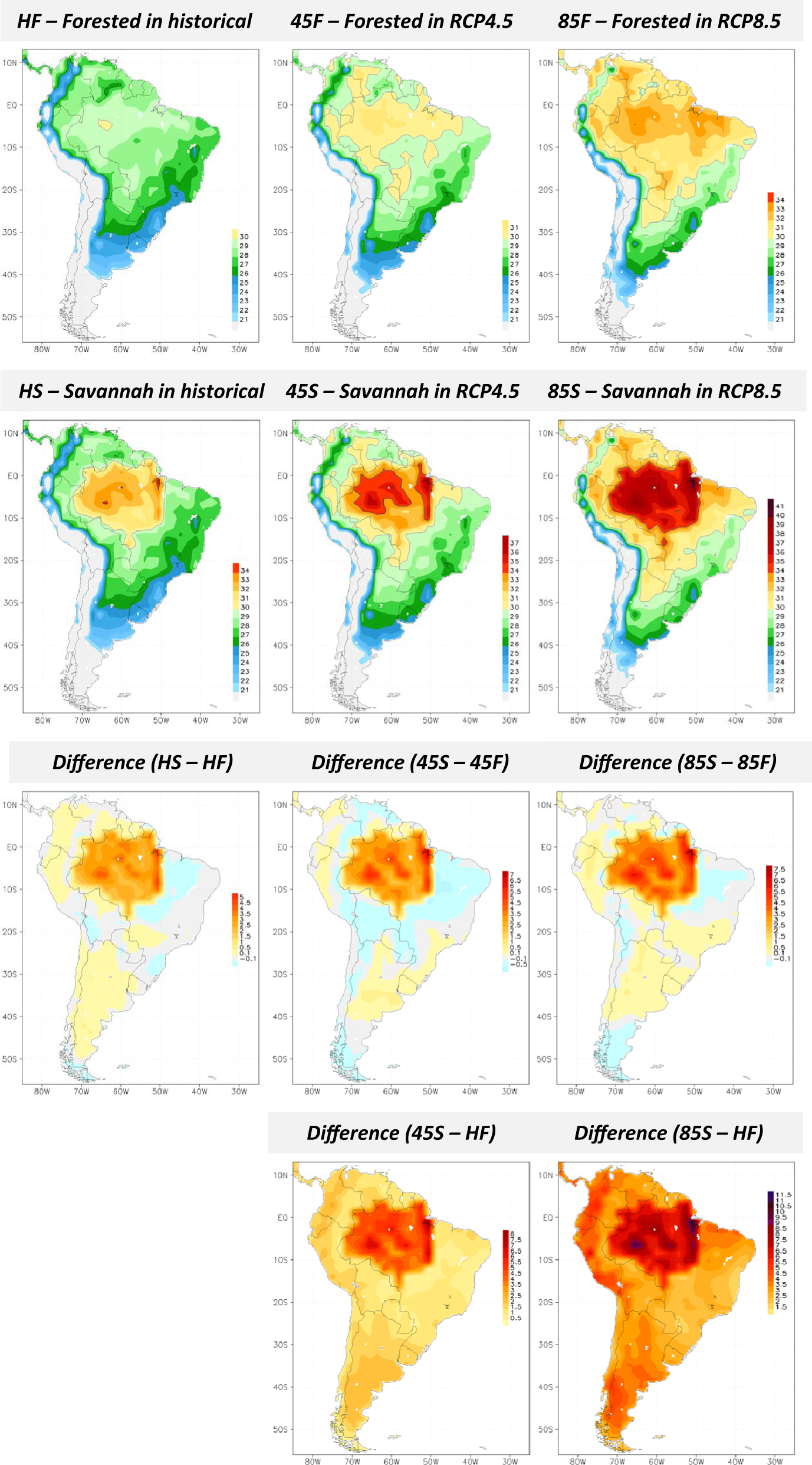 Deforestation and climate change are projected to increase heat stress risk  in the Brazilian Amazon | Communications Earth & Environment