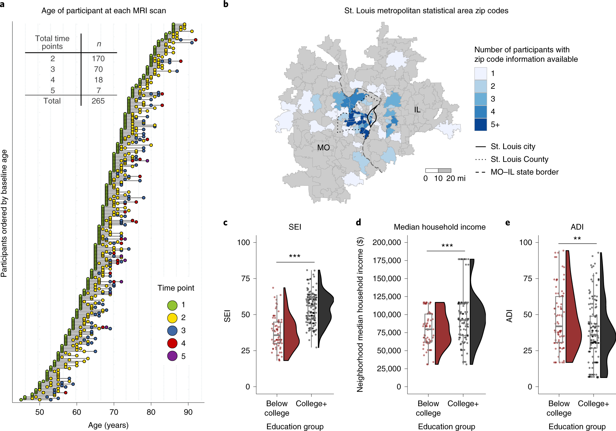 long term prognosis and educational determinants of brain network decline in older adult individuals nature aging