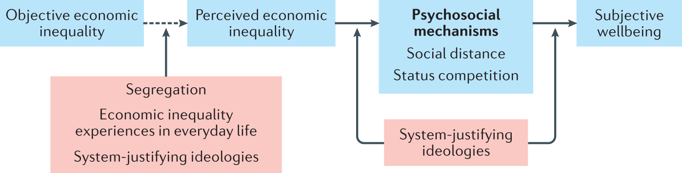 The psychosocial effects of economic inequality depend on its perception |  Nature Reviews Psychology