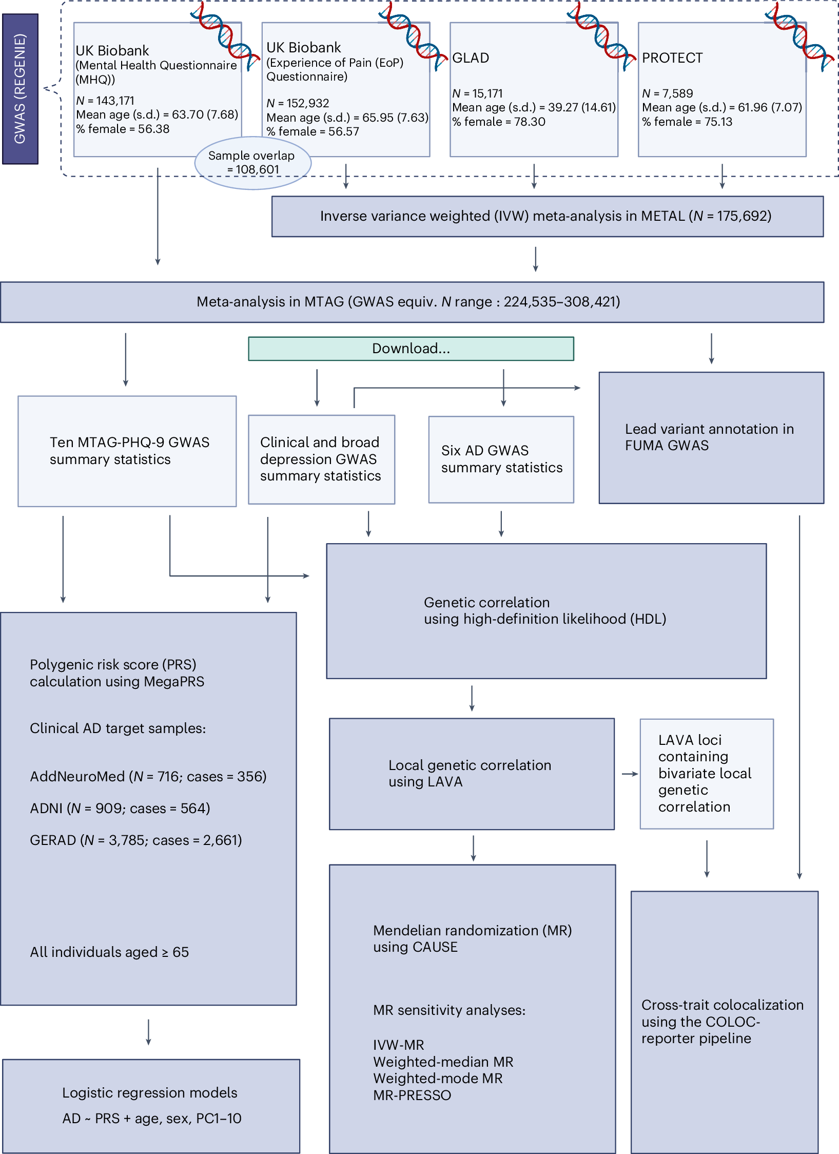 Fig. 1: Analysis flowchart for the present study.