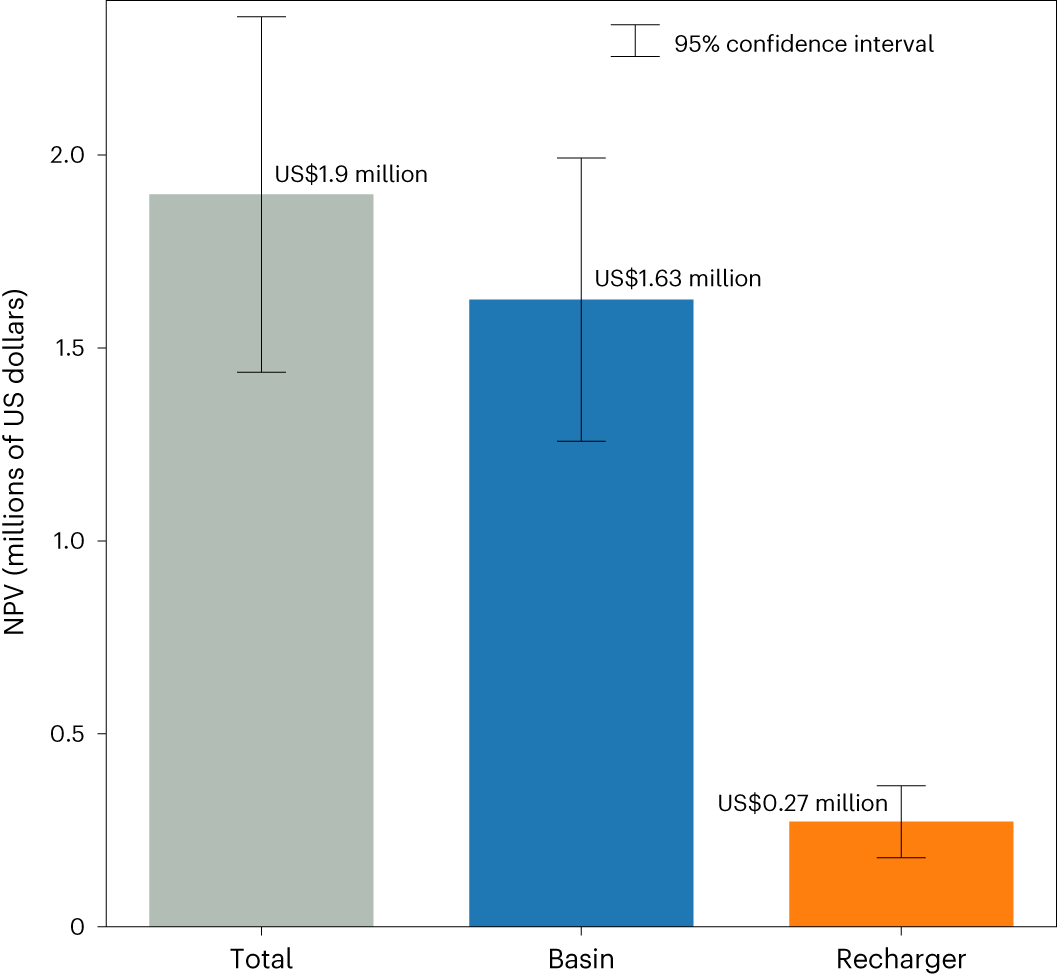 Fig. 2: NPV distribution.