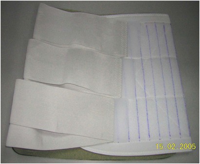 Benefit of triple-strap abdominal binder on voluntary cough in