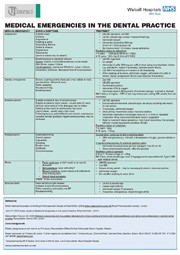 New Poster To Help Manage Medical Emergencies | British Dental Journal New Poster To Help Manage Medical Emergencies | British Dental Journal