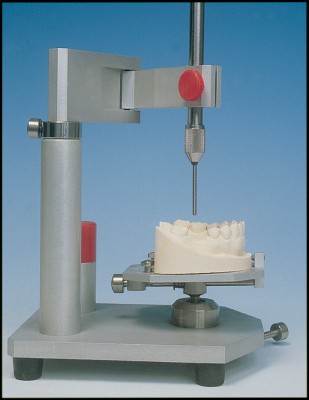 Surveying British Dental Journal - this instrument which is essentially a parallelometer is one !   of the cornerstones of effective rpd design and construction the survey!   or allows