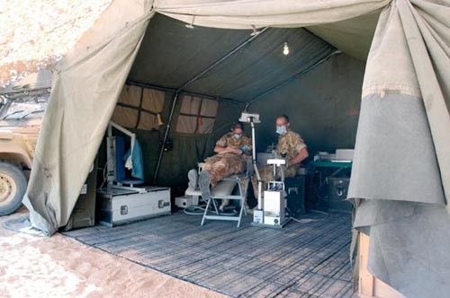 Military dentists in Iraq