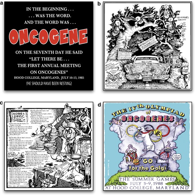 Gratuit Images A Not So Brief History Of The Oncogene Meeting And Its Cartoons le plus cool salutations