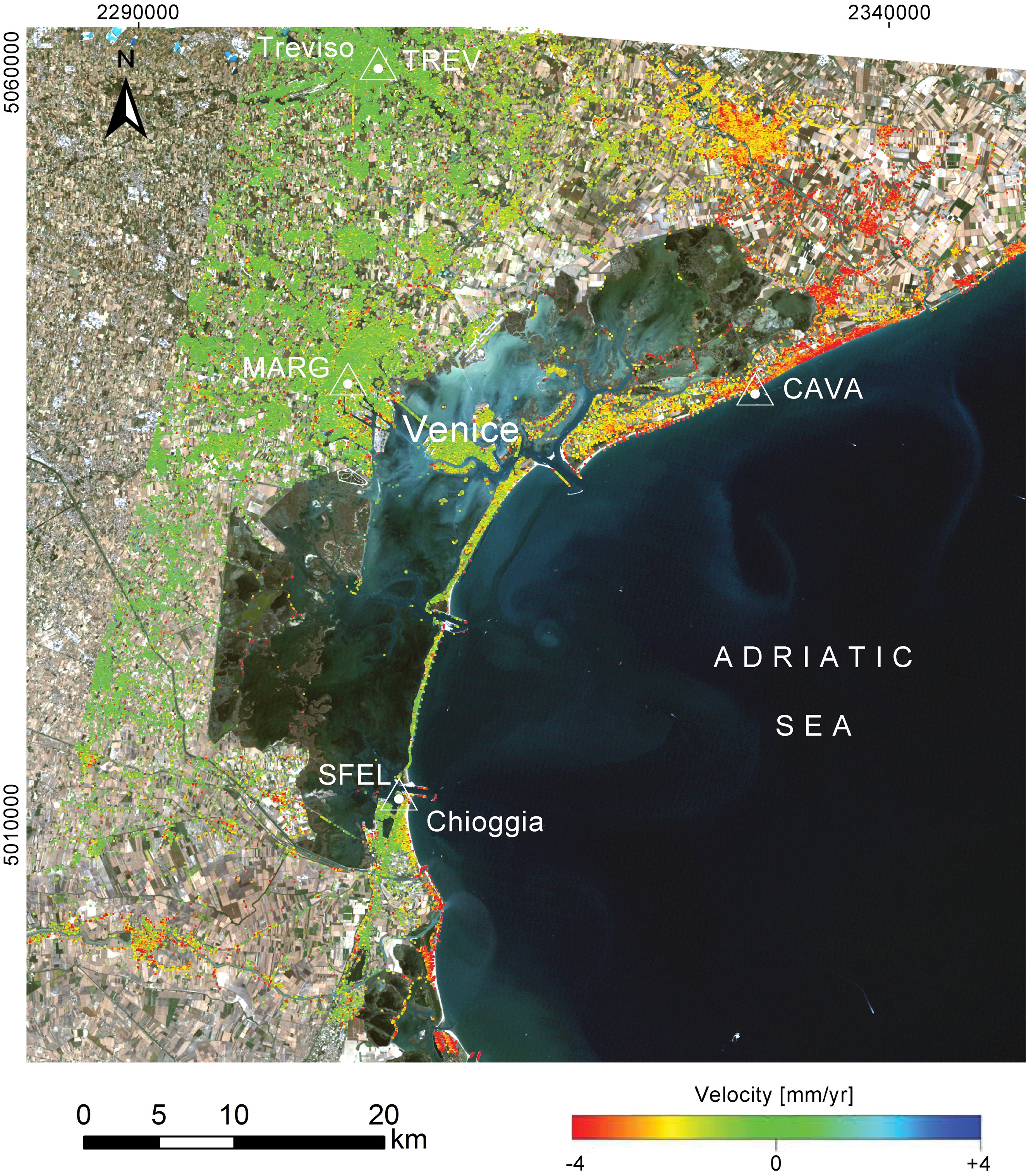 Natural versus anthropogenic subsidence of Venice | Scientific Reports