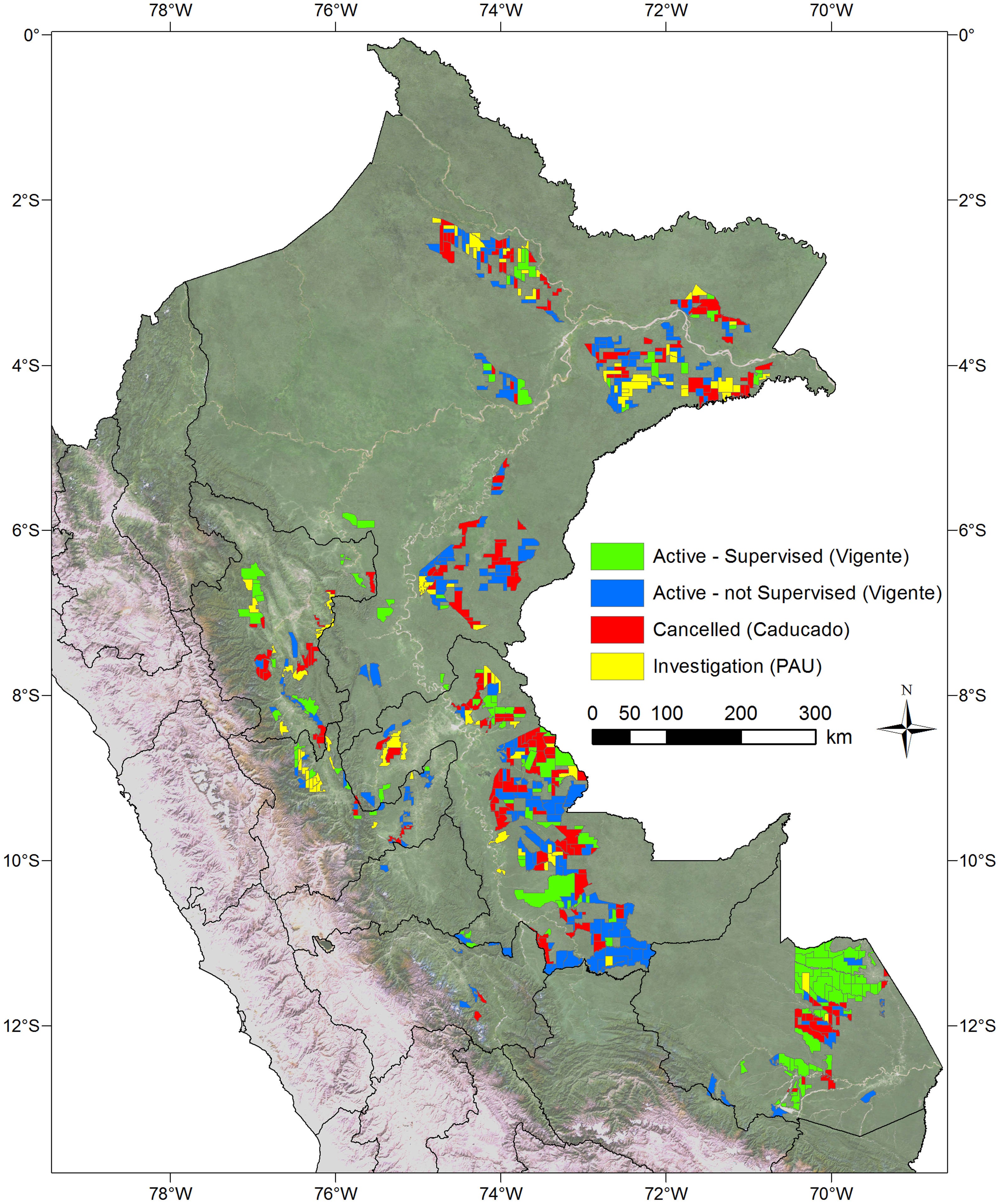 Logging Concessions Enable Illegal Logging Crisis in the Peruvian Amazon |  Scientific Reports