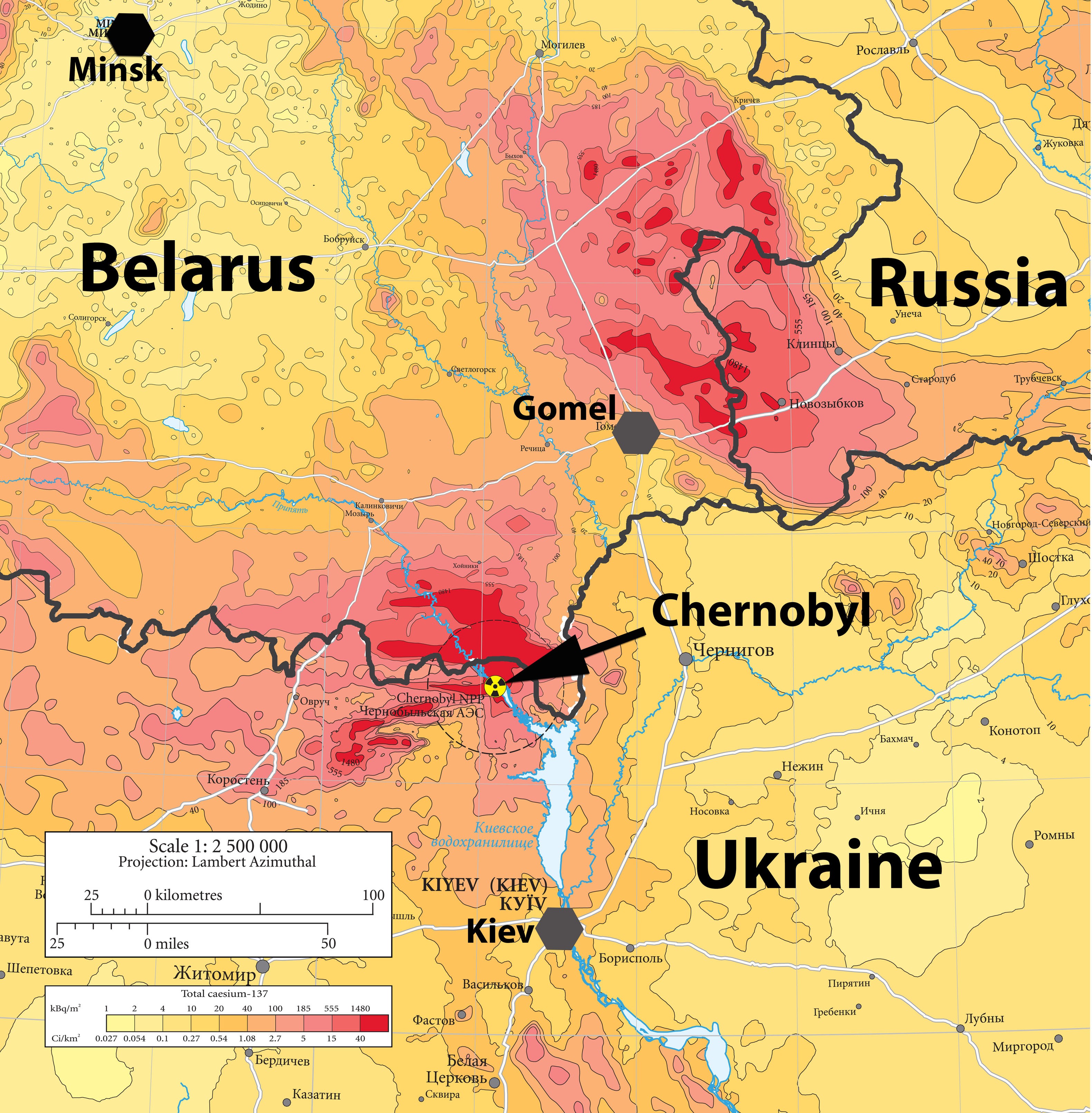 Strong effects of ionizing radiation from Chernobyl on mutation ...