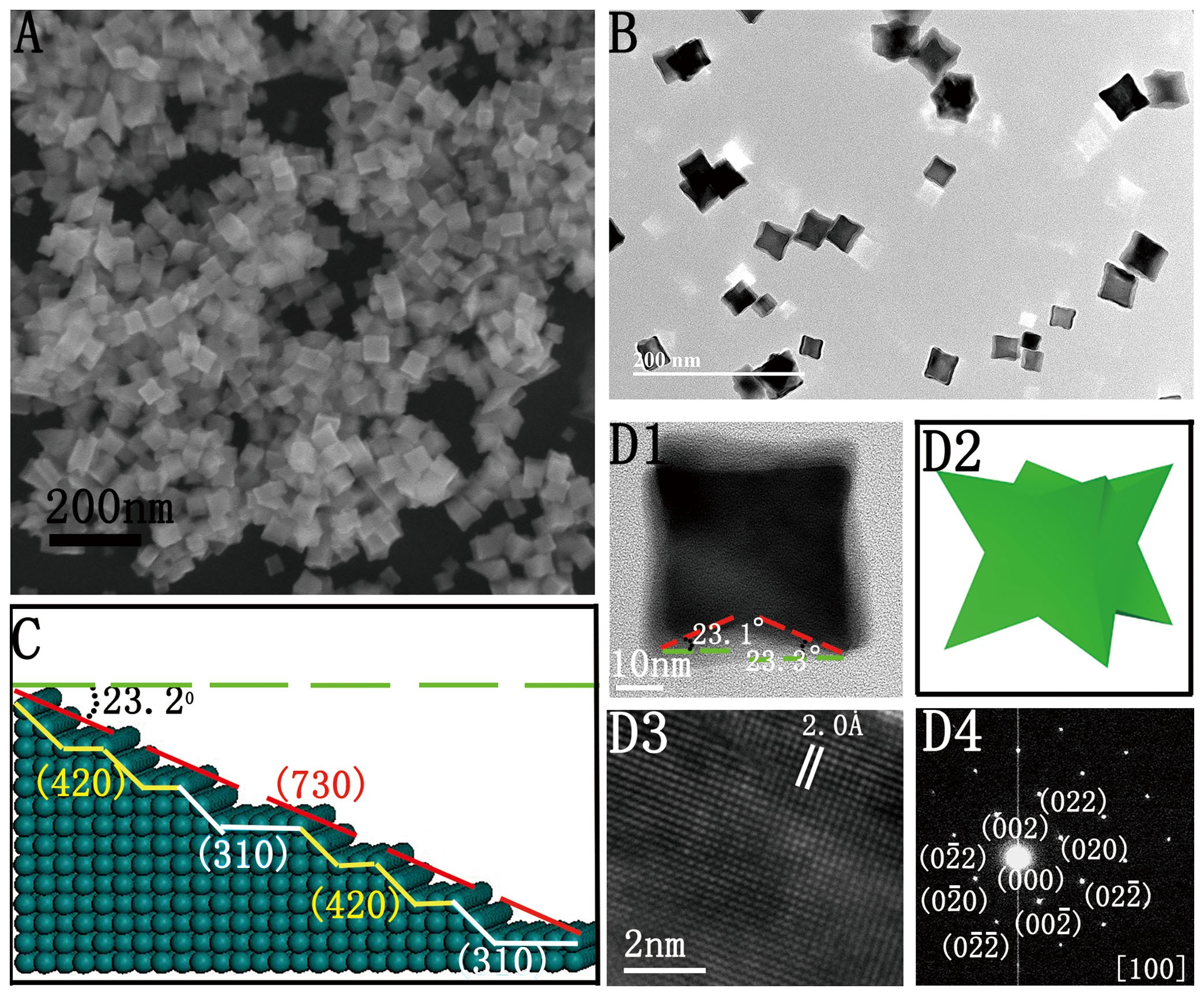 Large-Scale Synthesis of Palladium Concave Nanocubes with High-Index Facets  for Sustainable Enhanced Catalytic Performance | Scientific Reports