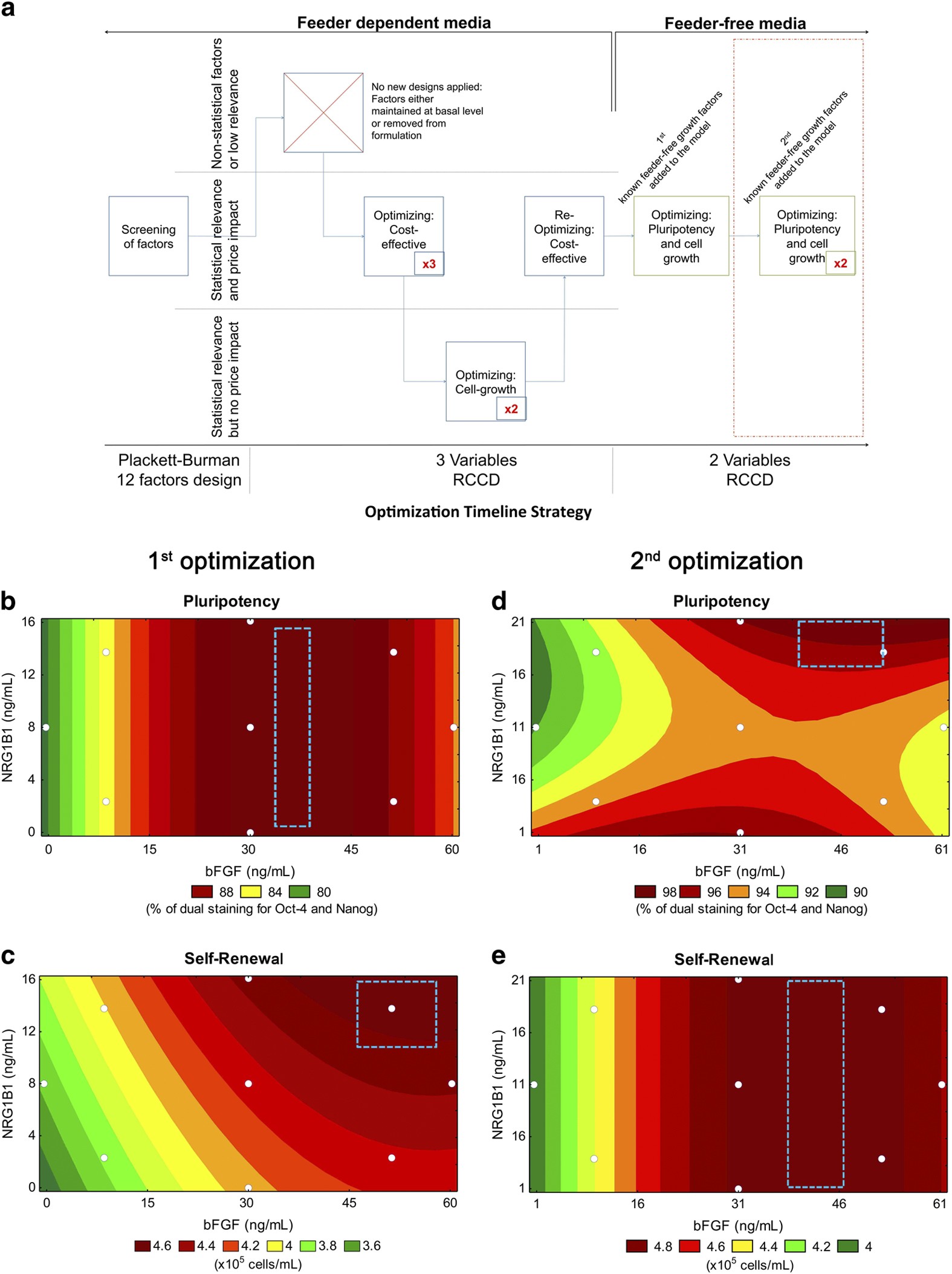 Systematic optimization of human pluripotent stem cells media using Design  of Experiments | Scientific Reports