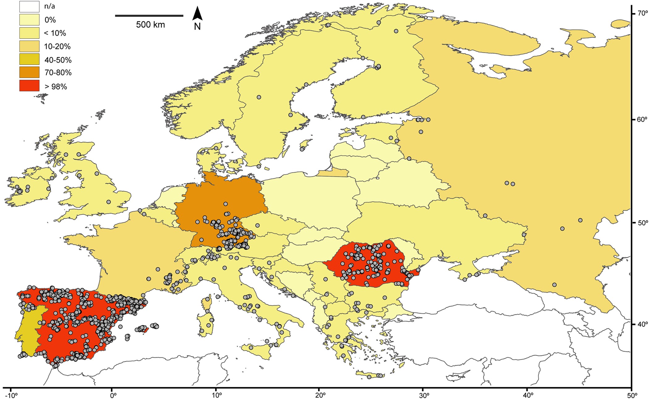 DNA barcode reference library for Iberian butterflies enables a  continental-scale preview of potential cryptic diversity | Scientific  Reports