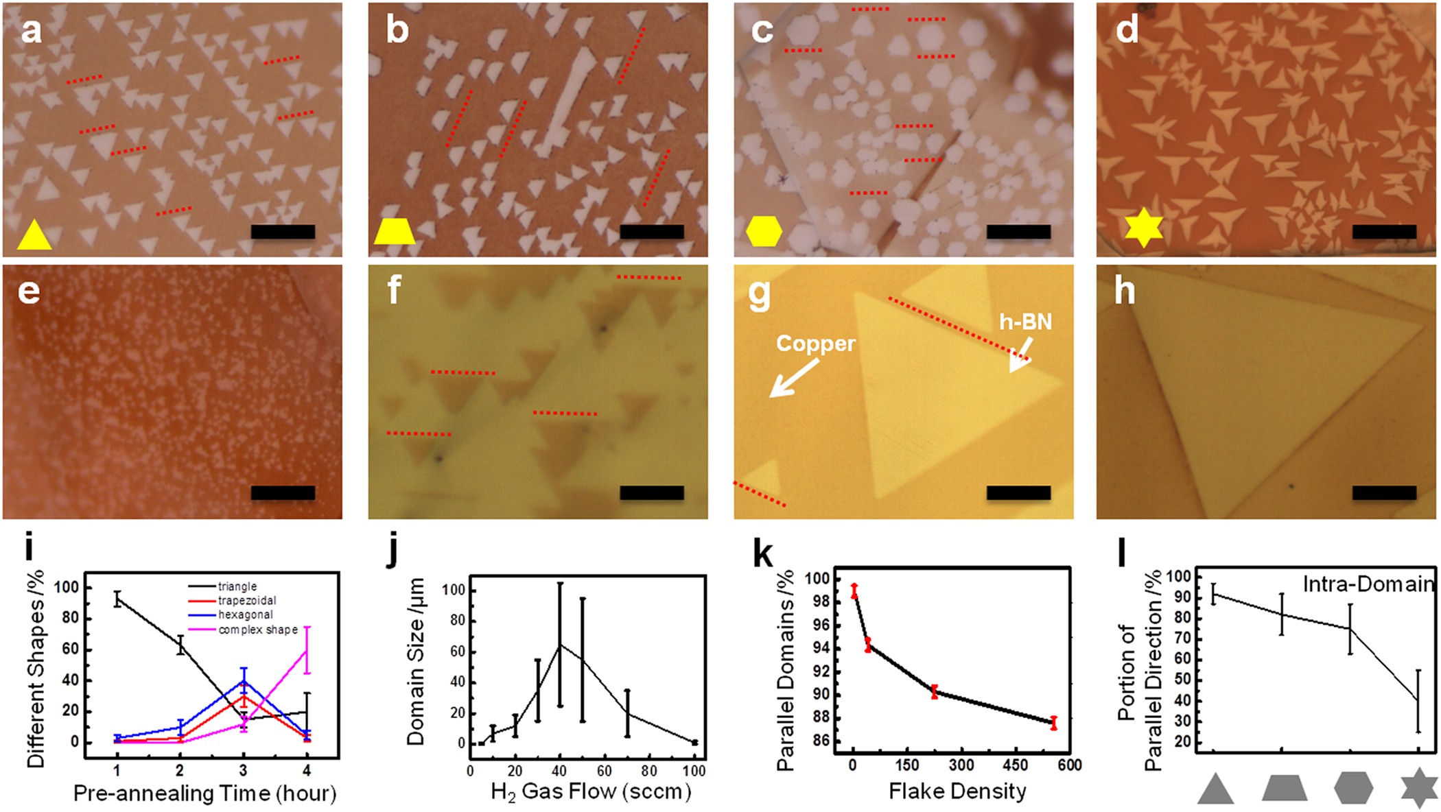 Single Crystalline Film Of Hexagonal Boron Nitride Atomic Monolayer By Controlling Nucleation Seeds And Domains Scientific Reports Single Crystalline Film Of Hexagonal Boron Nitride Atomic Monolayer By Controlling Nucleation Seeds And Domains Scientific Reports