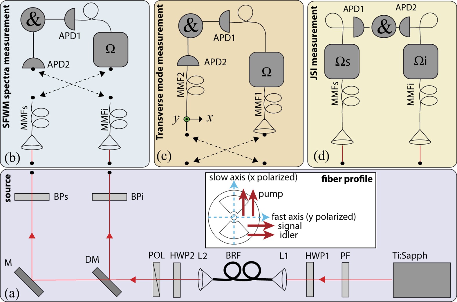 Fiber-based photon-pair source capable of hybrid entanglement in frequency and transverse mode, controllably scalable to higher dimensions Scientific Reports