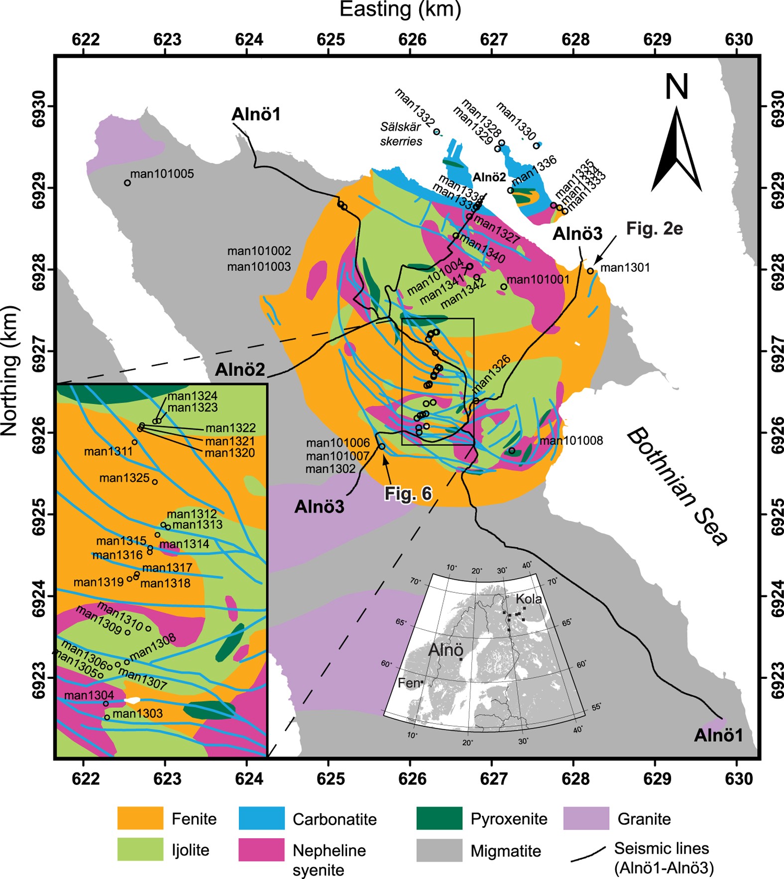 Deformation understanding in the Upper Paleozoic of Ventana Ranges