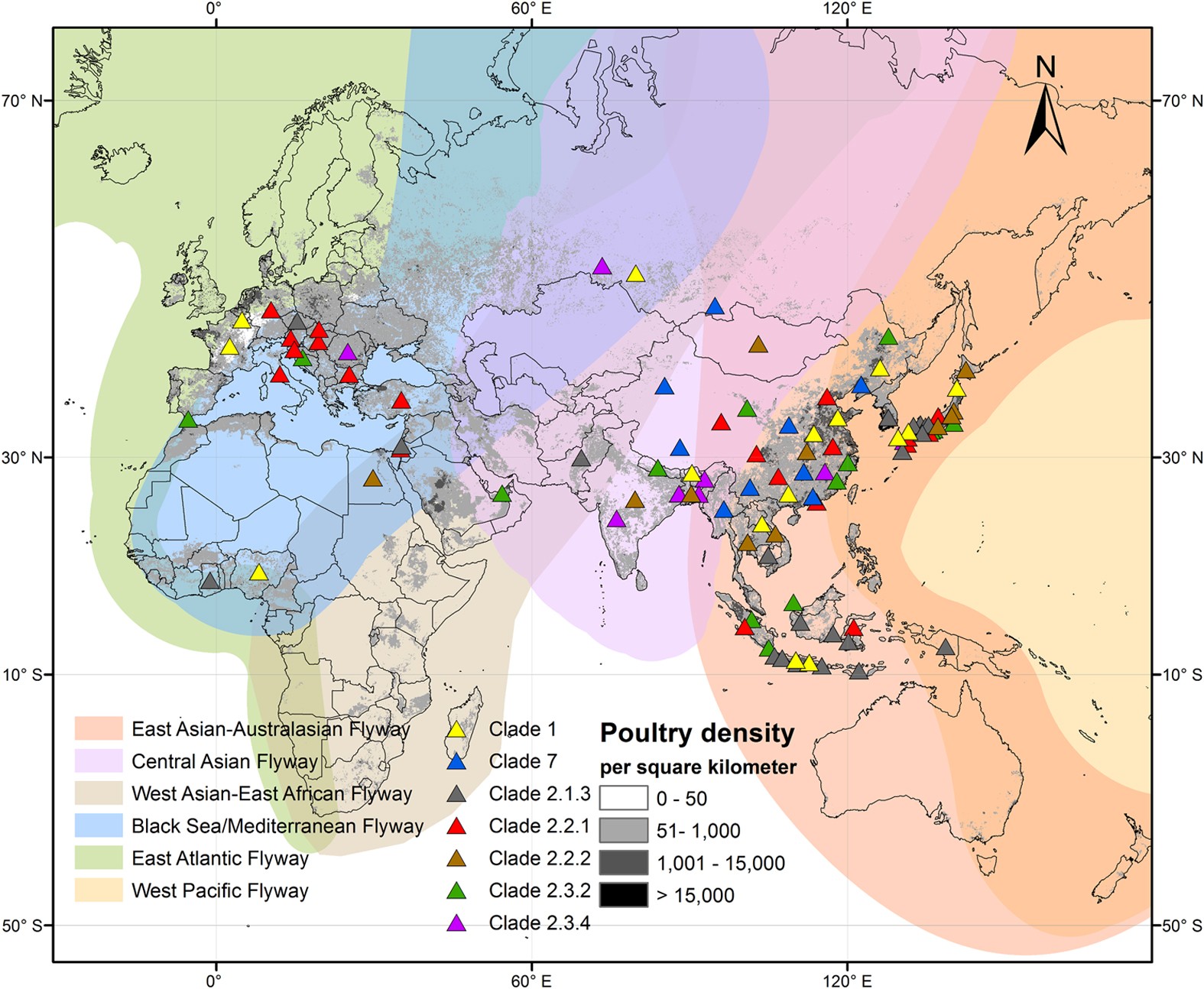 Southward Autumn Migration Of Waterfowl Facilitates Cross Continental Transmission Of The Highly Pathogenic Avian Influenza H5n1 Virus Scientific Reports
