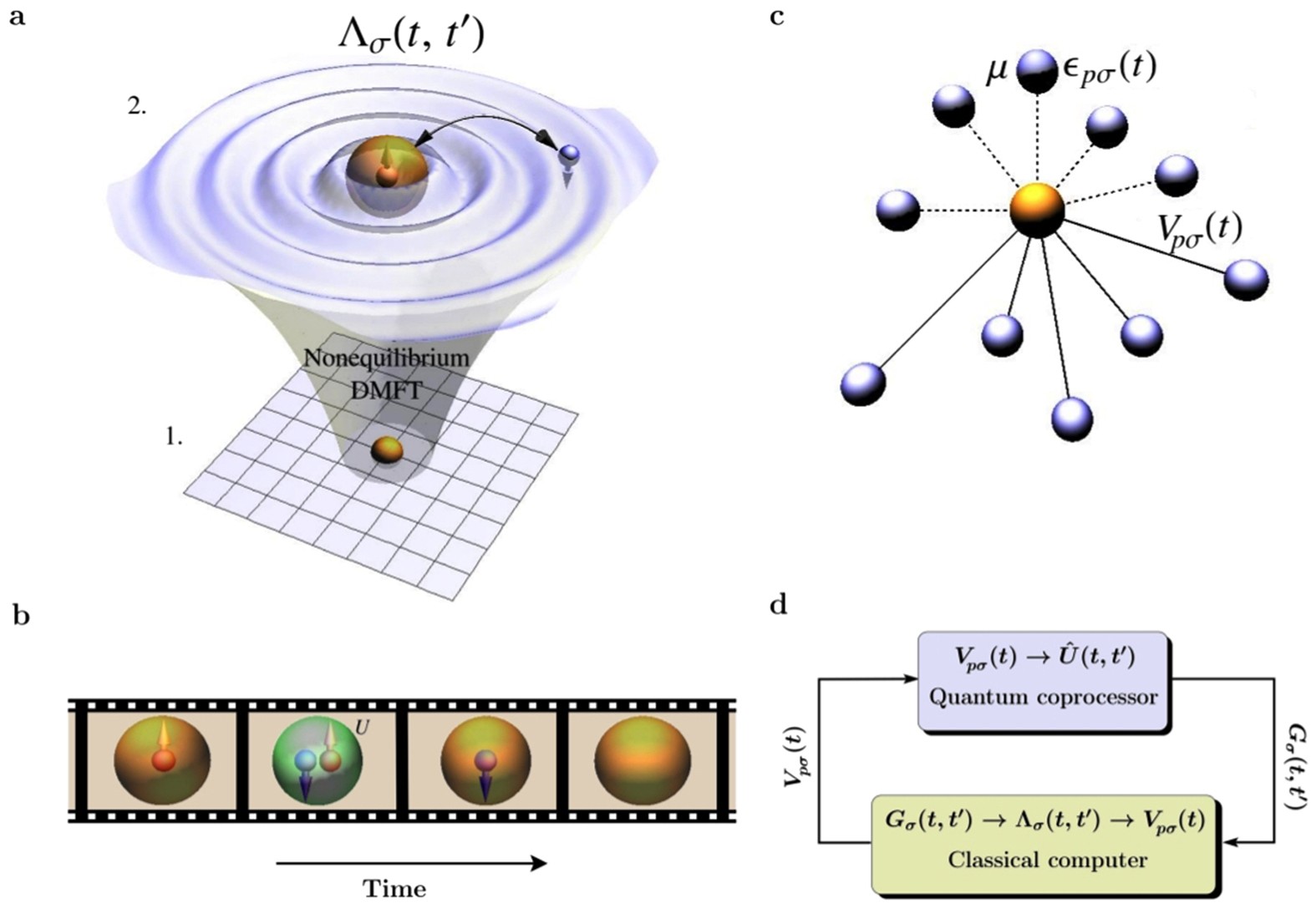 Non Linear Quantum Classical Scheme To Simulate Non Equilibrium Strongly Correlated Fermionic Many Body Dynamics Scientific Reports
