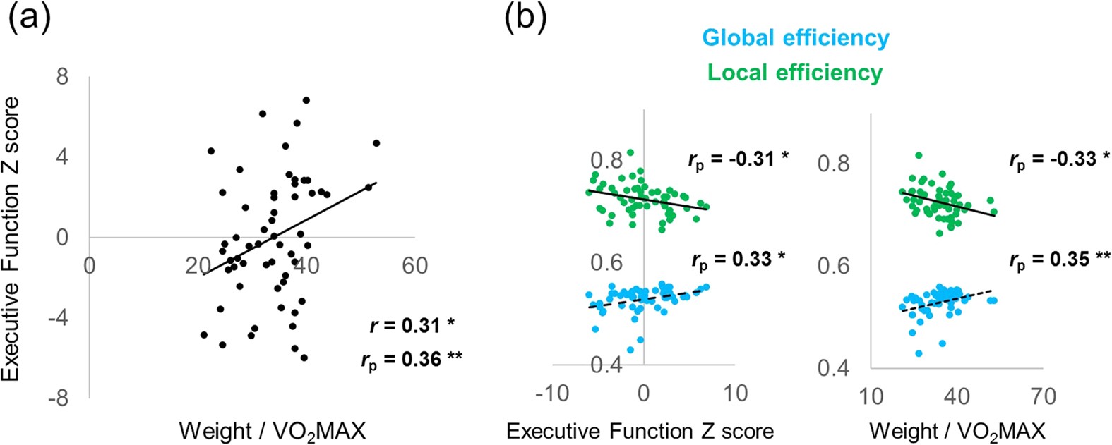 Associations Among Executive Function Cardiorespiratory Fitness