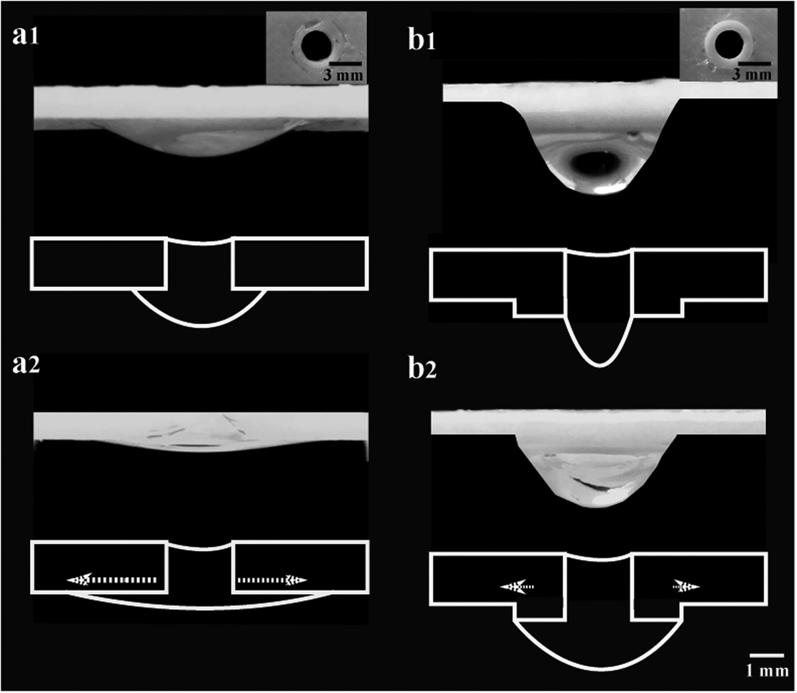 Figure 2: Reduced droplet wetting via pinning on the holder using 3D printed barrier.