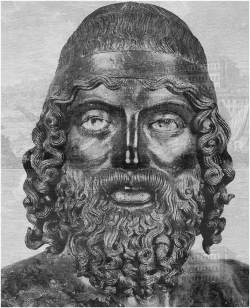 Fig. 2: Head of Statue A.