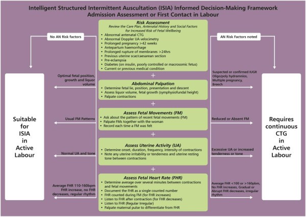 intelligent structured intermittent auscultation isia evaluation