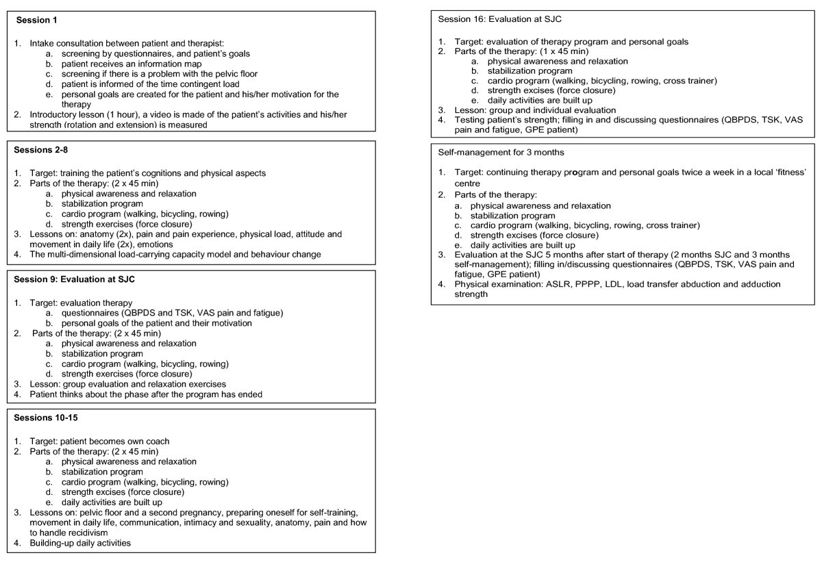 Course and prognosis of recovery for chronic non-specific low back pain:  design, therapy program and baseline data of a prospective cohort study |  BMC Musculoskeletal Disorders | Full Text