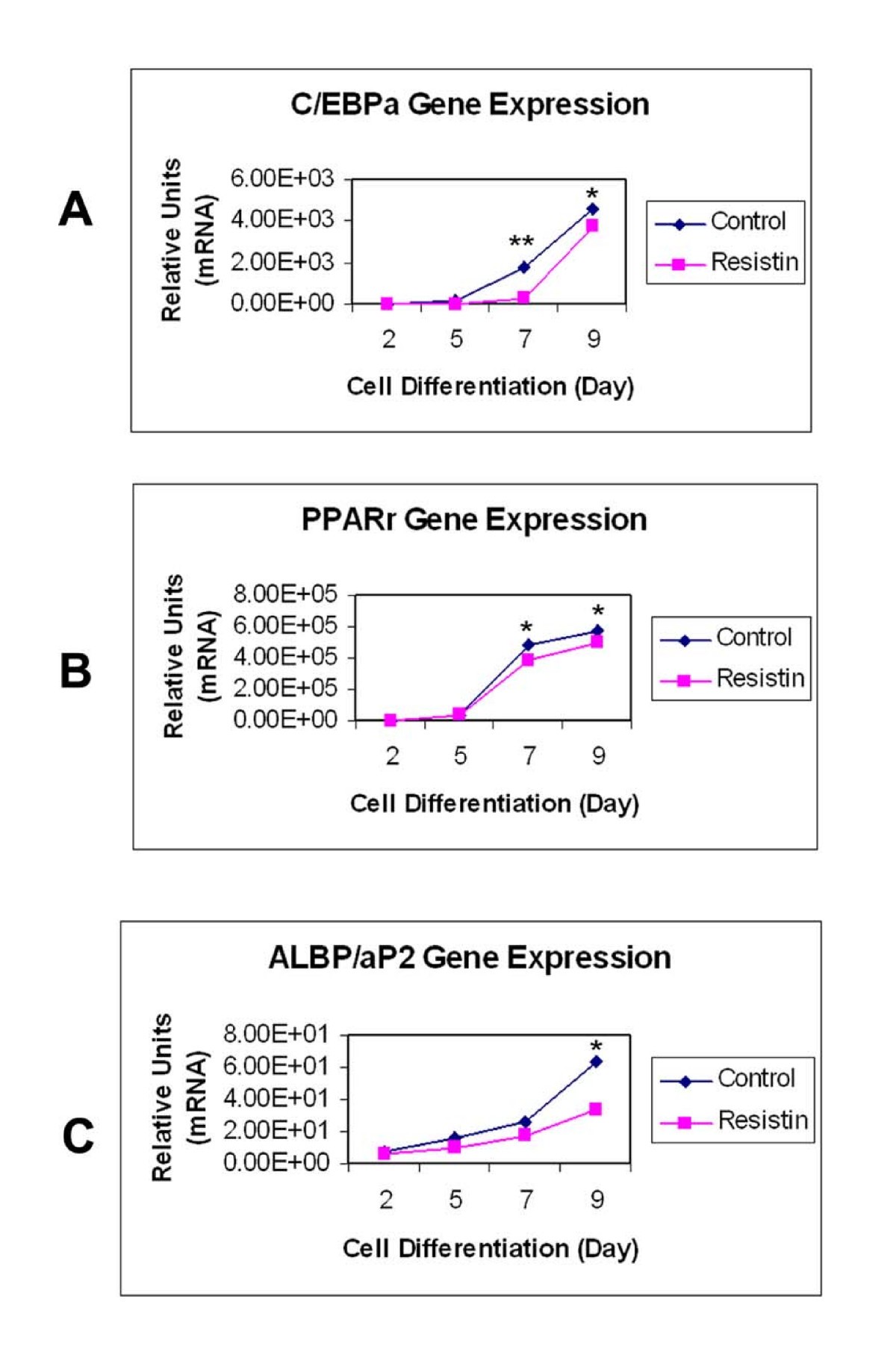 Proinflammatory cytokine production and insulin sensitivity regulated by  overexpression of resistin in 3T3-L1 adipocytes | Nutrition & Metabolism |  Full Text