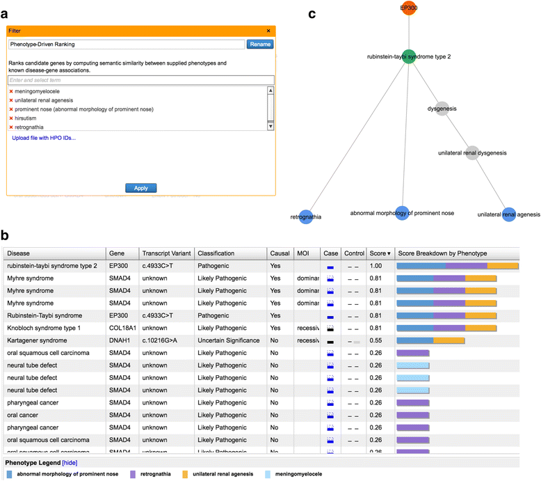 Leveraging Network Analytics To Infer Patient Syndrome And Identify Causal Genes In Rare Disease Cases Bmc Genomics Full Text