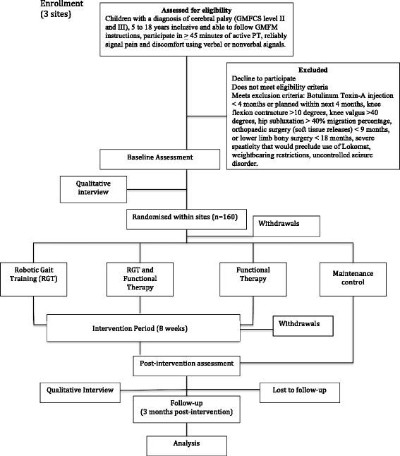 Cerebral Palsy Assessment Chart