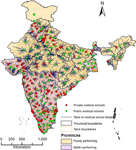 Mapping the rapid expansion of India’s medical education sector ...