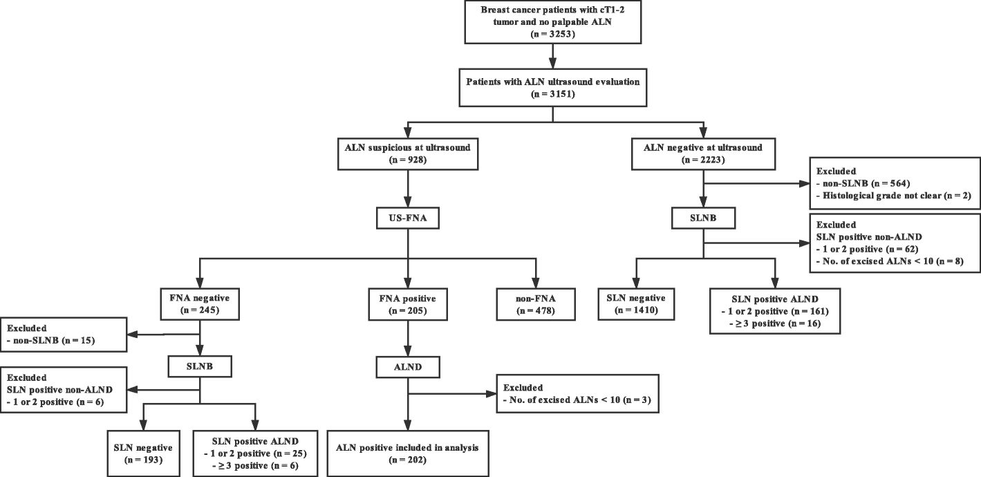 Lymph Flow Chart