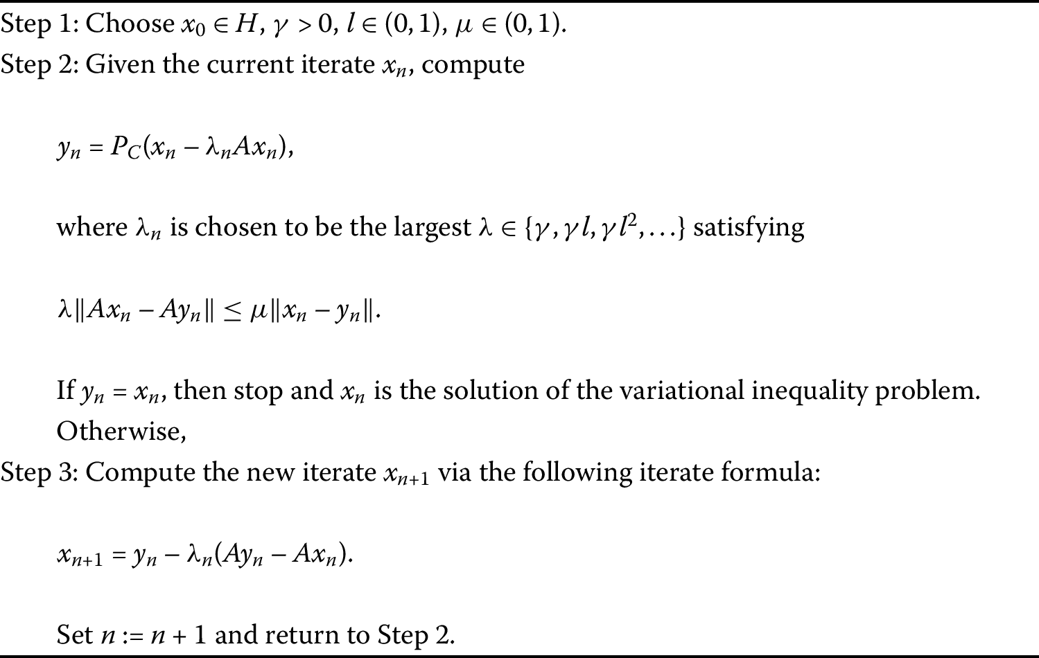 Algorithm 1