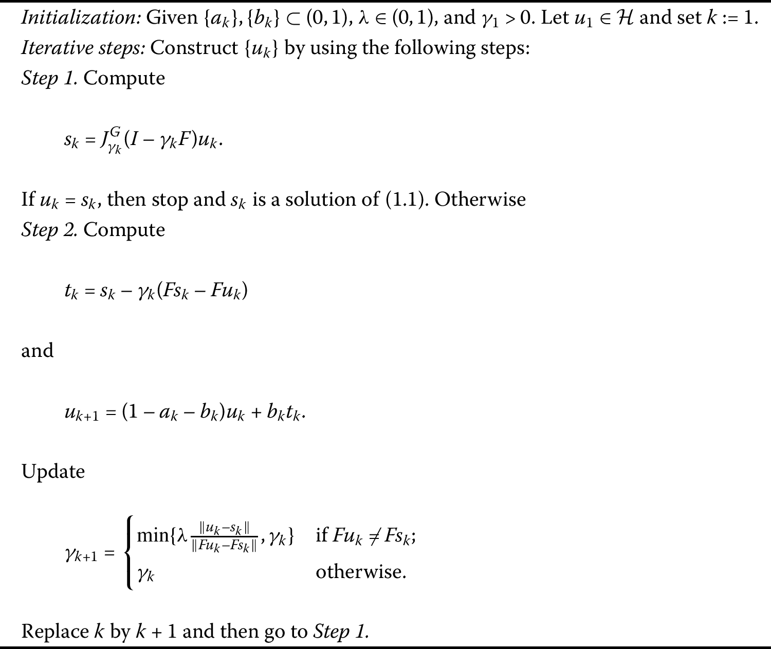 Algorithm 1