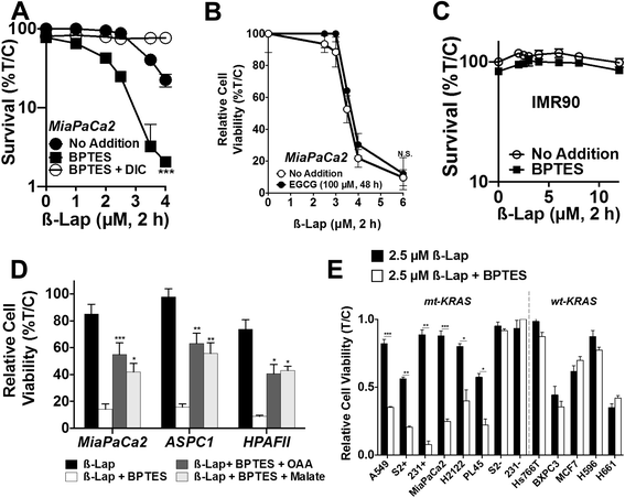 Targeting Glutamine Metabolism Sensitizes Pancreatic Cancer To Parp Driven Metabolic Catastrophe Induced By Ss Lapachone Cancer Metabolism Full Text