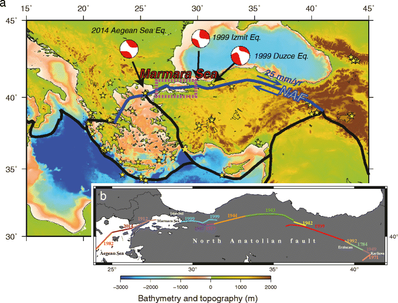 Offs Seismicity In The Western Marmara Sea Turkey Revealed By Fig 1