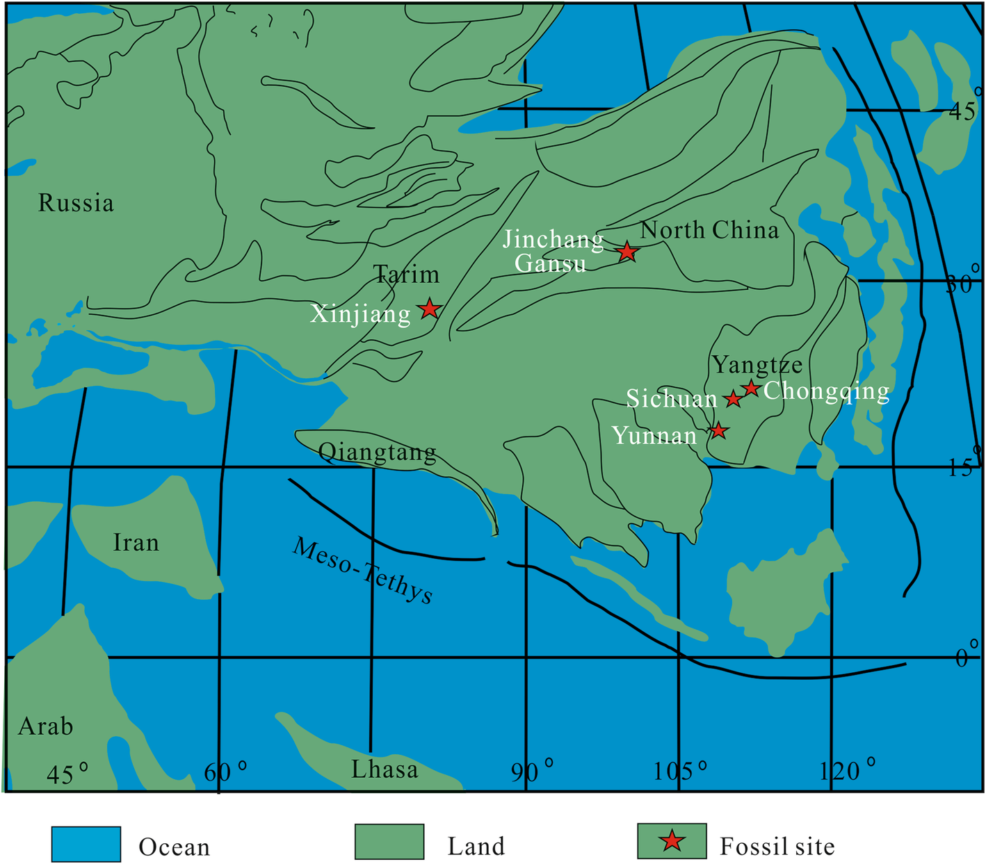 Occurrence of Jurassic plesiosaurs in China