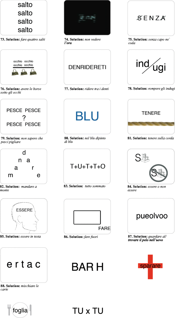 images Rebus Picture Puzzles With Answers validation of italian rebus puzzles