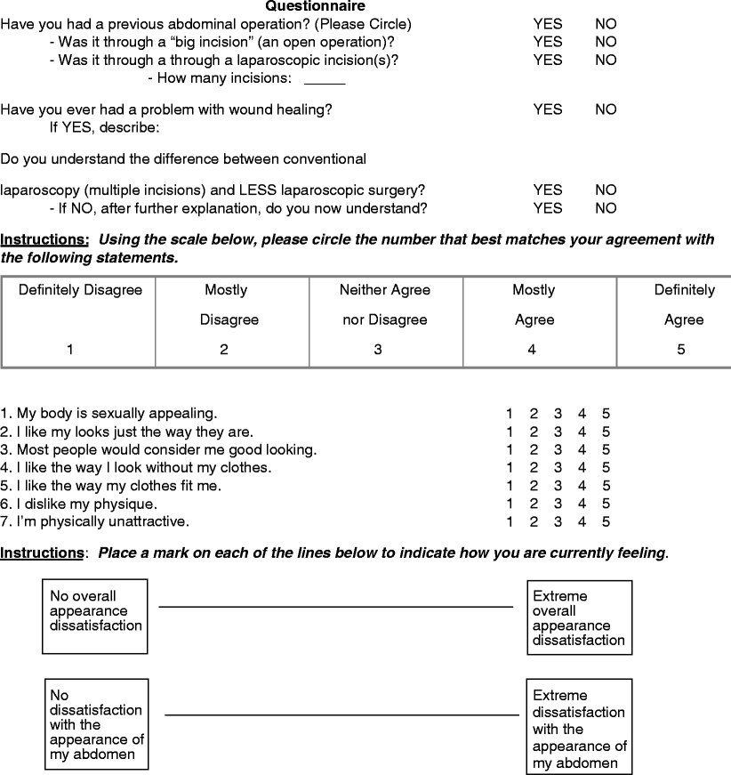 Public Perception of LESS Surgery and NOTES SpringerLink