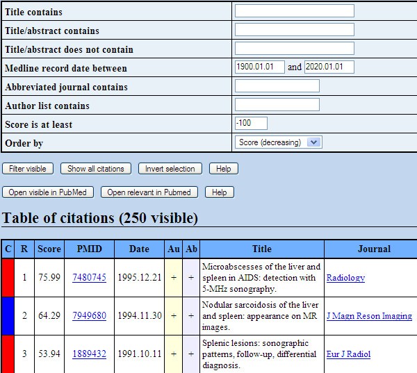 MScanner: a classifier for retrieving Medline citations | BMC