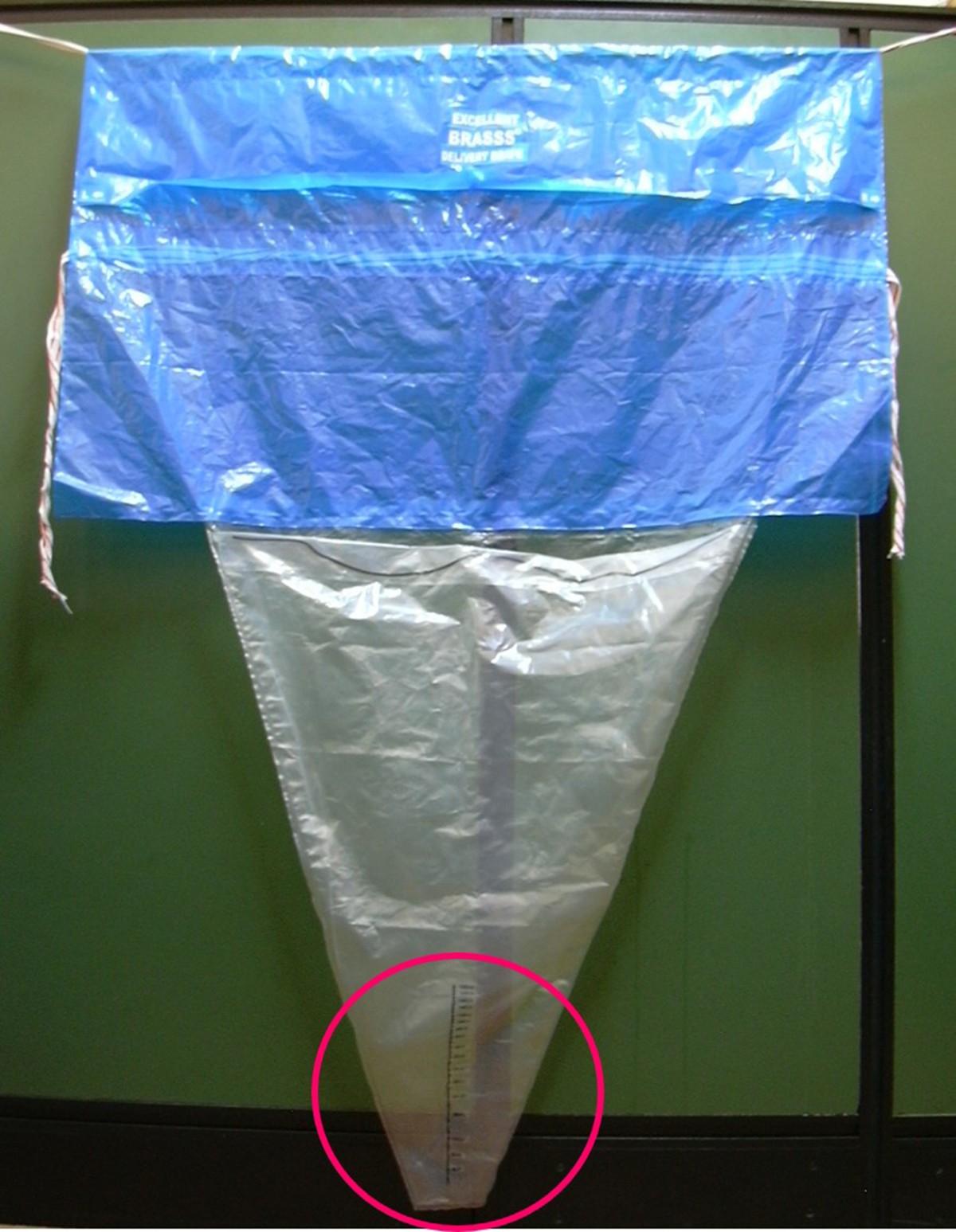 Calibrated delivery drape versus indirect gravimetric 